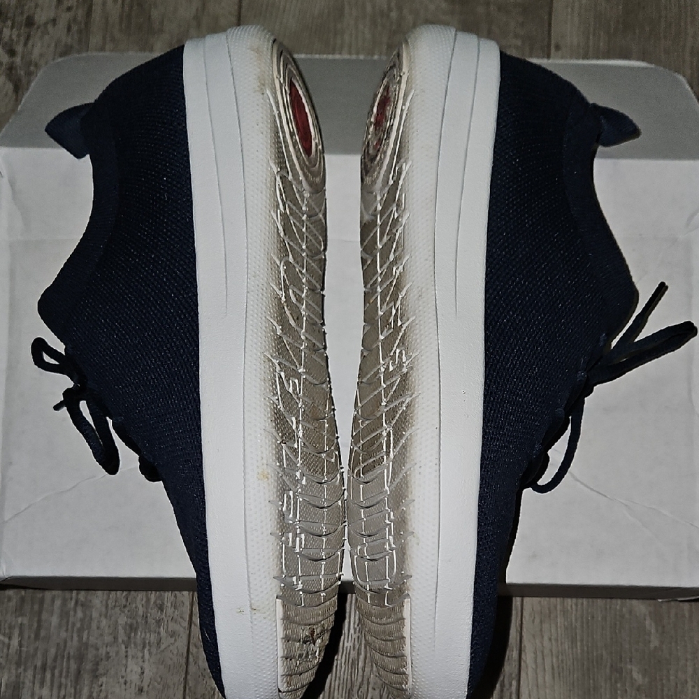 Fitflop Dark Blue Knit Sneakers - Picture 5 of 7